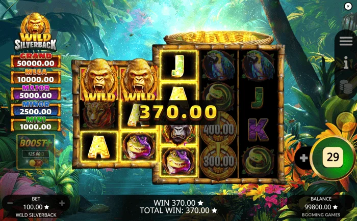 Wild Silverback - ชนะพื้นฐานผ่าน Wild Wild Coin Connect